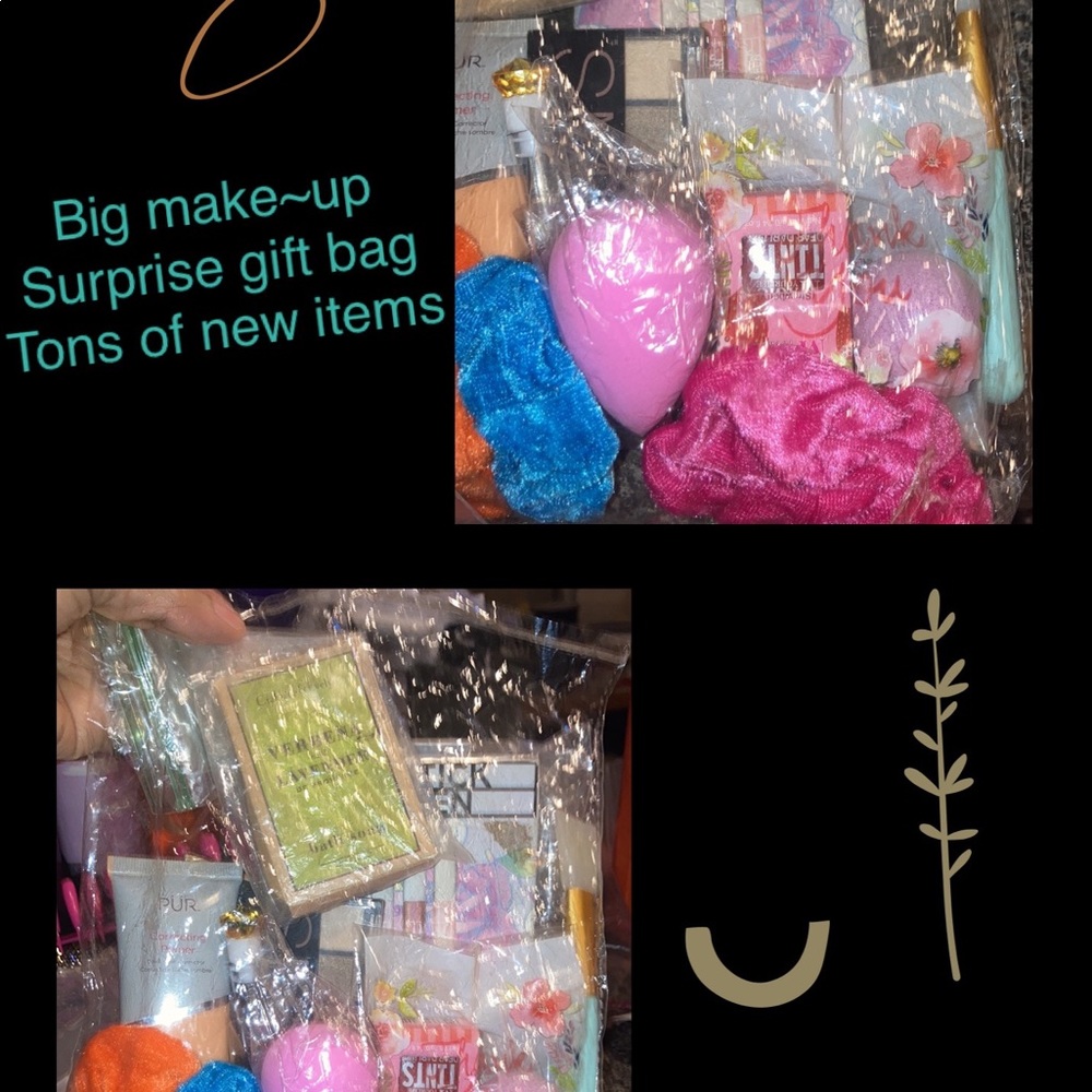 mystery grab bags skin hair nail face eyes